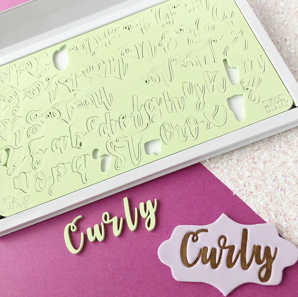Set d'écriture CURLY - Sweet Stamp