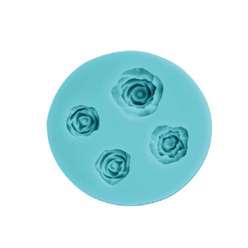 Moule cake design en forme de fleur - 4 cavités
