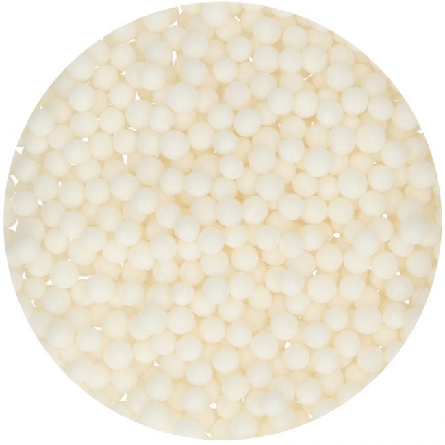Perles blanches medium - 60G