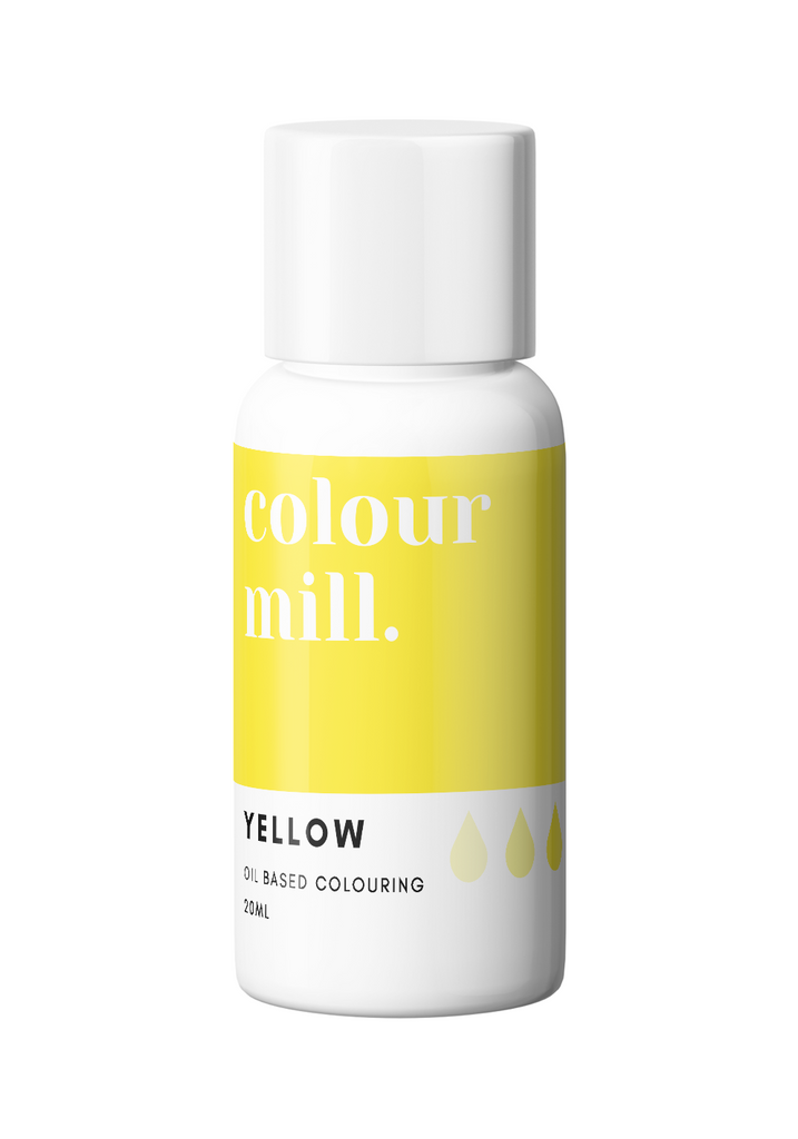 Colorant Colour Mill à base d’huile - Yellow 20 ml
