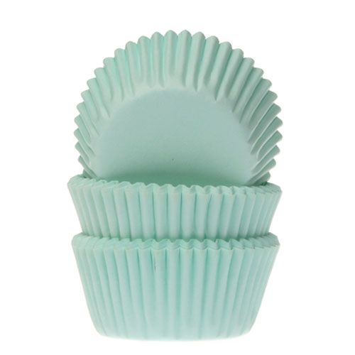 Mini caissettes à cupcakes Mint green