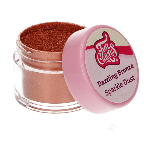 Poudre alimentaire scintillante - Dazzling Bronze
