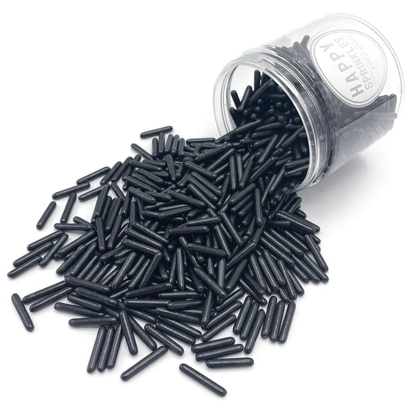 Happy Sprinkles - Black Rods 90g