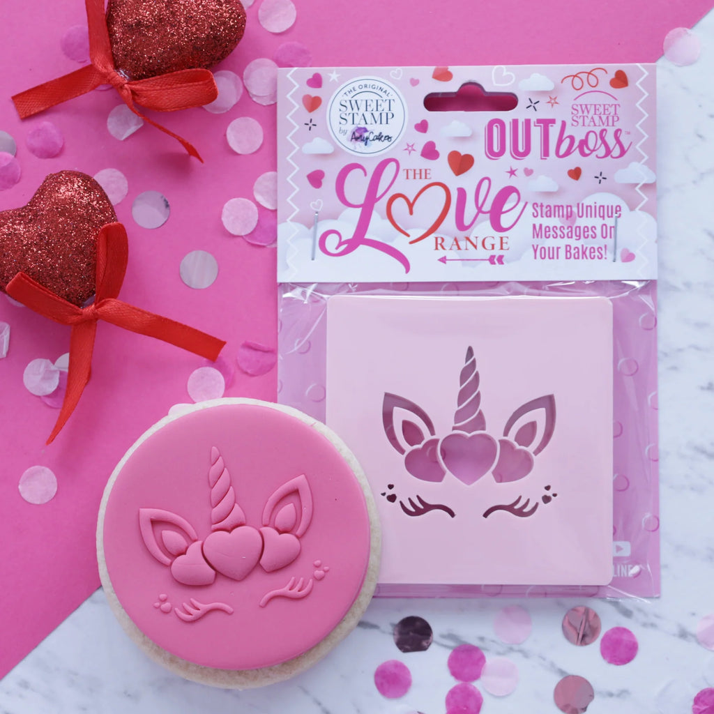 Tampon OUTBOSS «Heart Unicorn» - Sweet Stamp