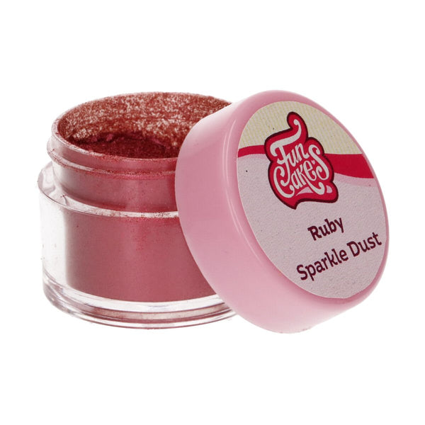 Poudre alimentaire scintillante - Ruby